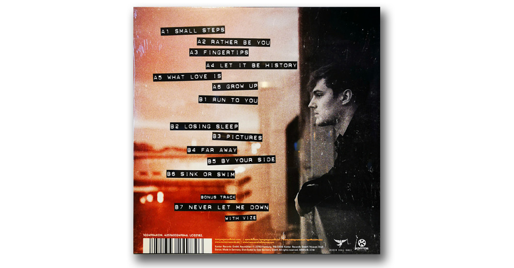  Gregory Vinyl signiert 