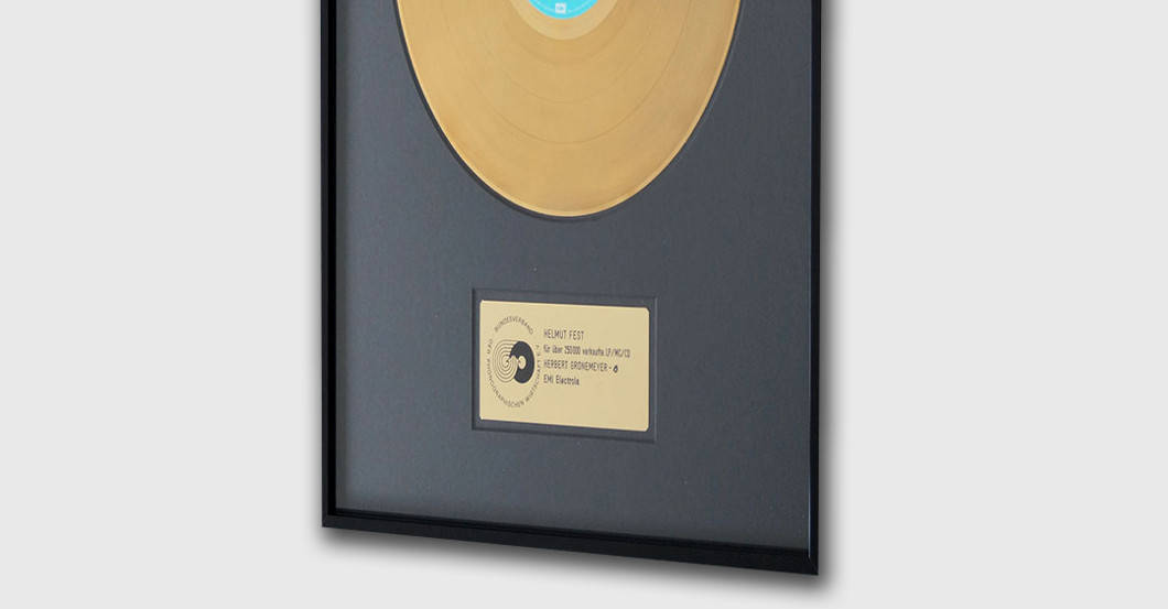 Grönemeyer Gold Award Ö   Grönemeyer Gold Award Ö