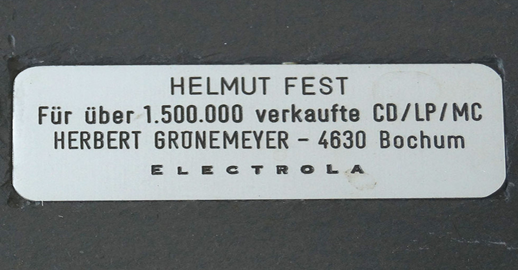  Grönemeyer Platin Bochum 