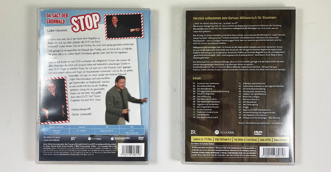 Grünwald 2 DVDs   Grünwald 2 DVDs