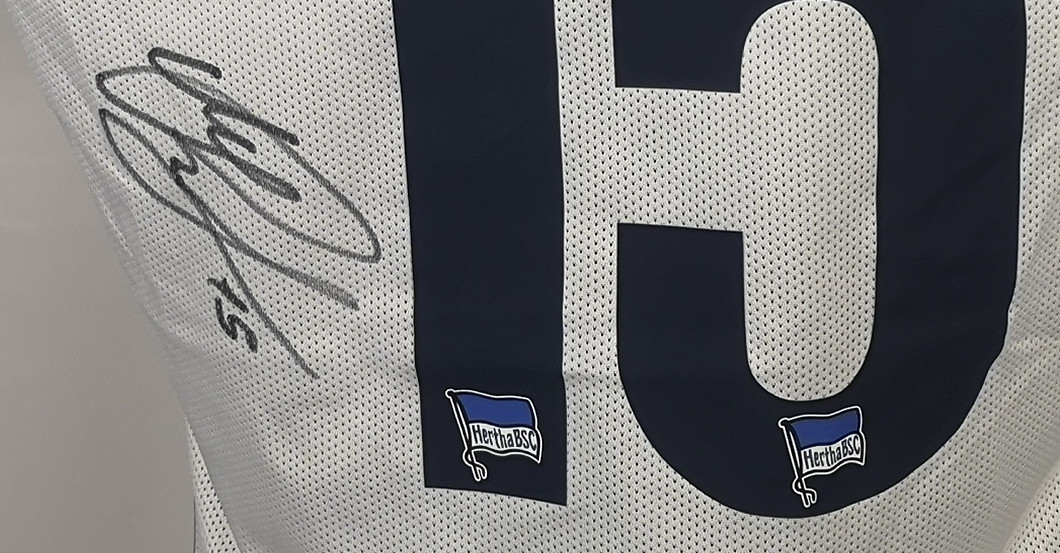 Grujic Hertha Trikot   Grujic Hertha Trikot