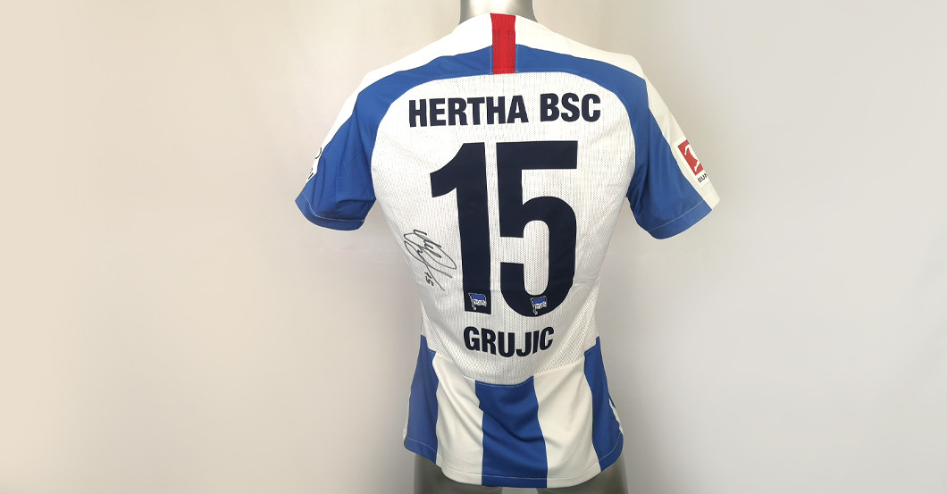 Grujic Hertha Trikot   Grujic Hertha Trikot