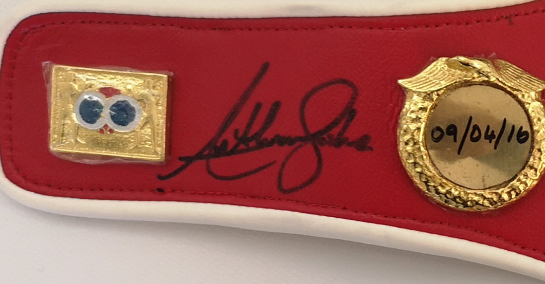  Gürtel Anthony Joshua  