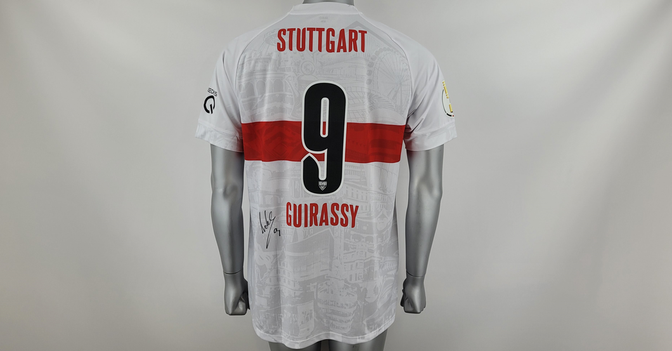 Guirassy Pokal-Trikot   Guirassy Pokal-Trikot