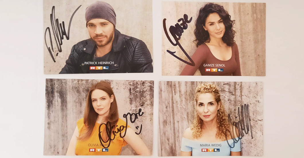  GZSZ Autogrammkarten 