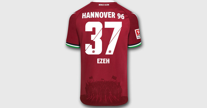  H96 Sondertrikot Ezeh 