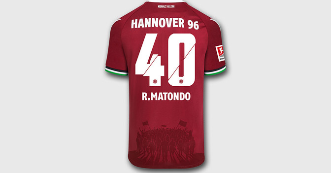  H96 Sondertrikot Matondo 