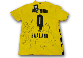 Haaland Trikot signiert Haaland Trikot signiert