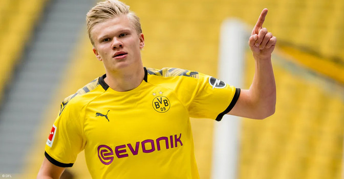 Haalands BVB Trikot   Haalands BVB Trikot