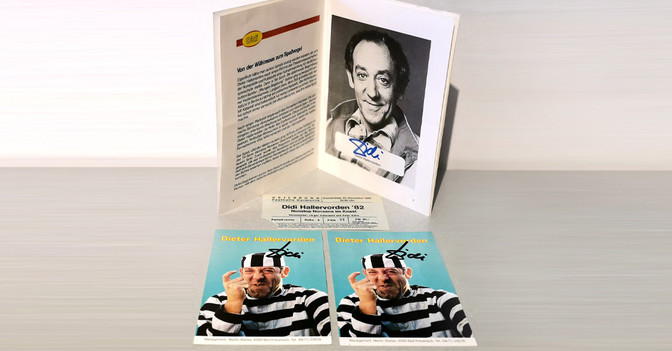  Hallervorden signiert 