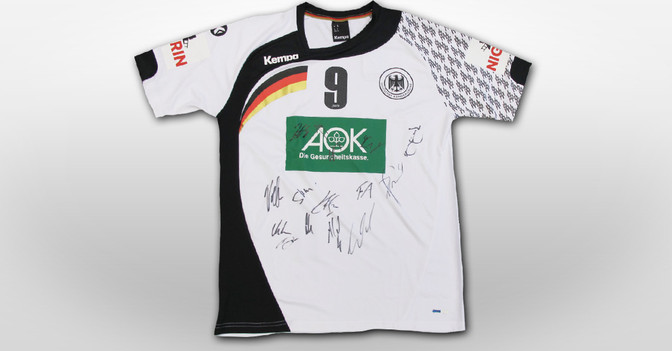 Handball Trikot signiert   Handball Trikot signiert