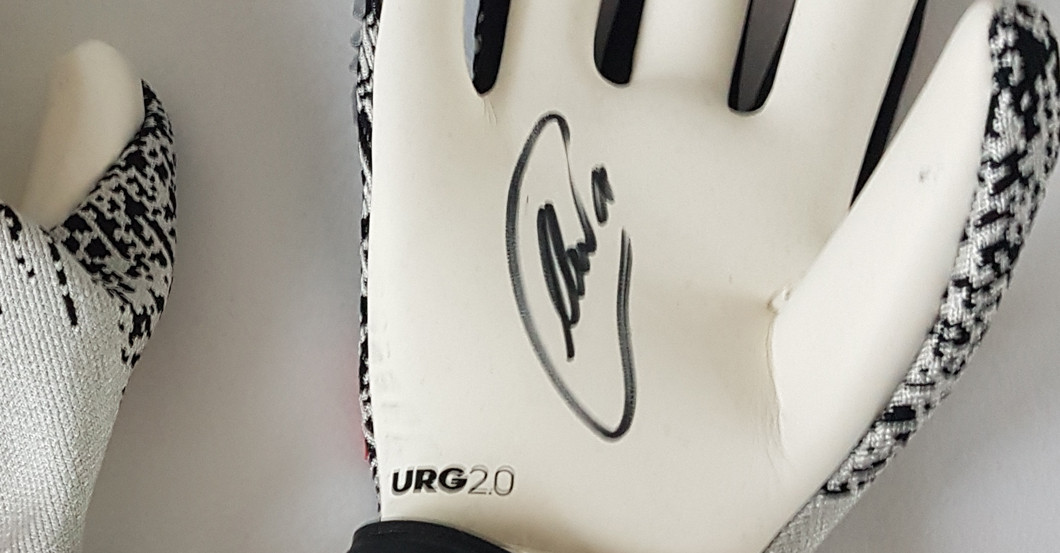  Handschuhe Neuer grau 