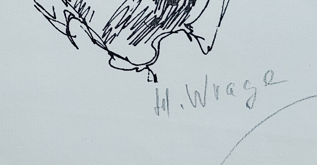  Hans Wrage Selbstporträt 