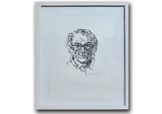  Hans Wrage Selbstporträt 
