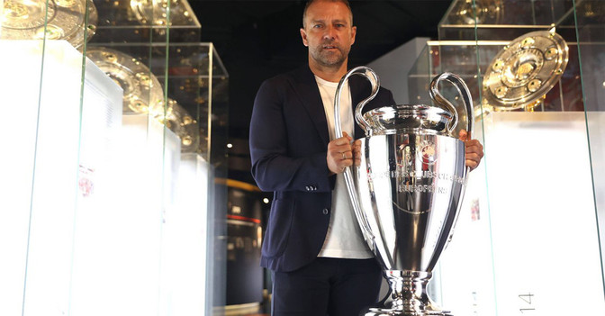  Hansi Flick CL Pokal 