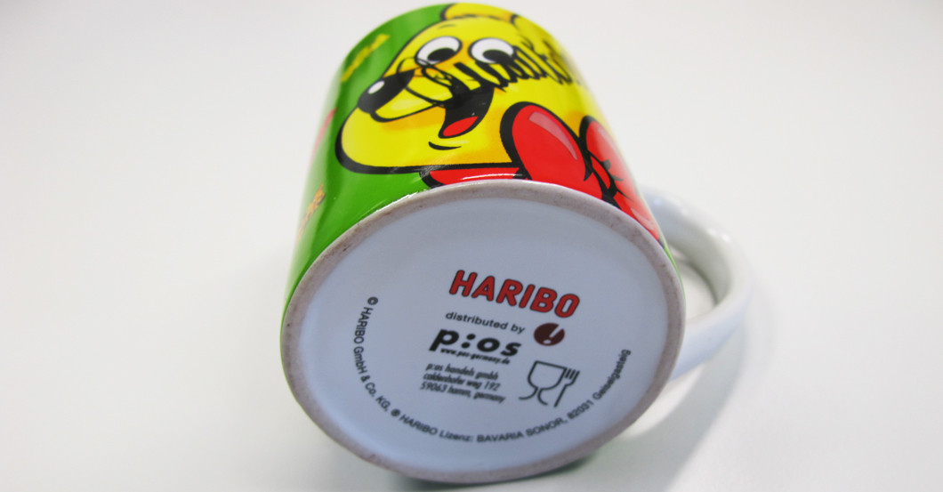 Haribo Tasse signiert   Haribo Tasse signiert