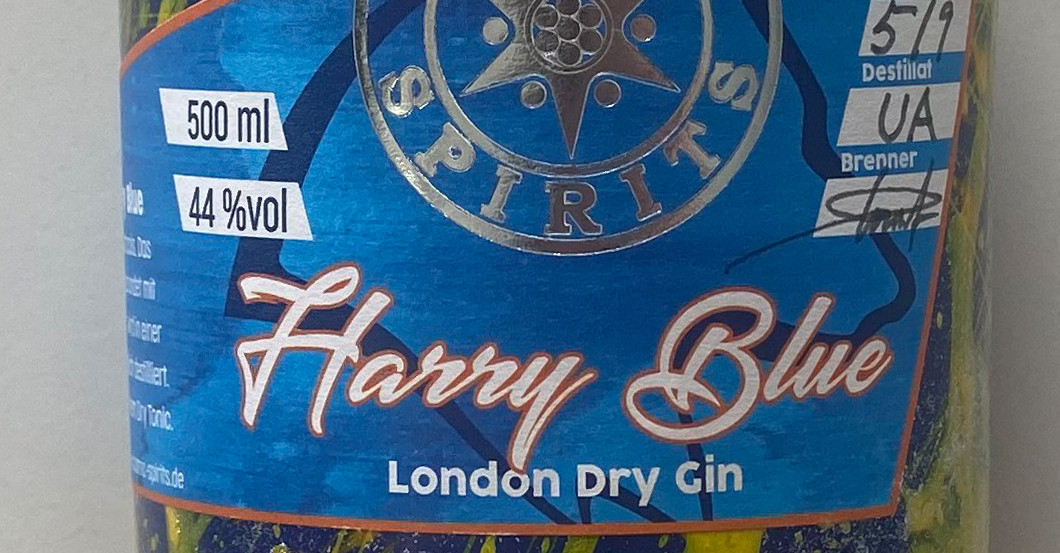  Harry Blue Gin Ukraine 
