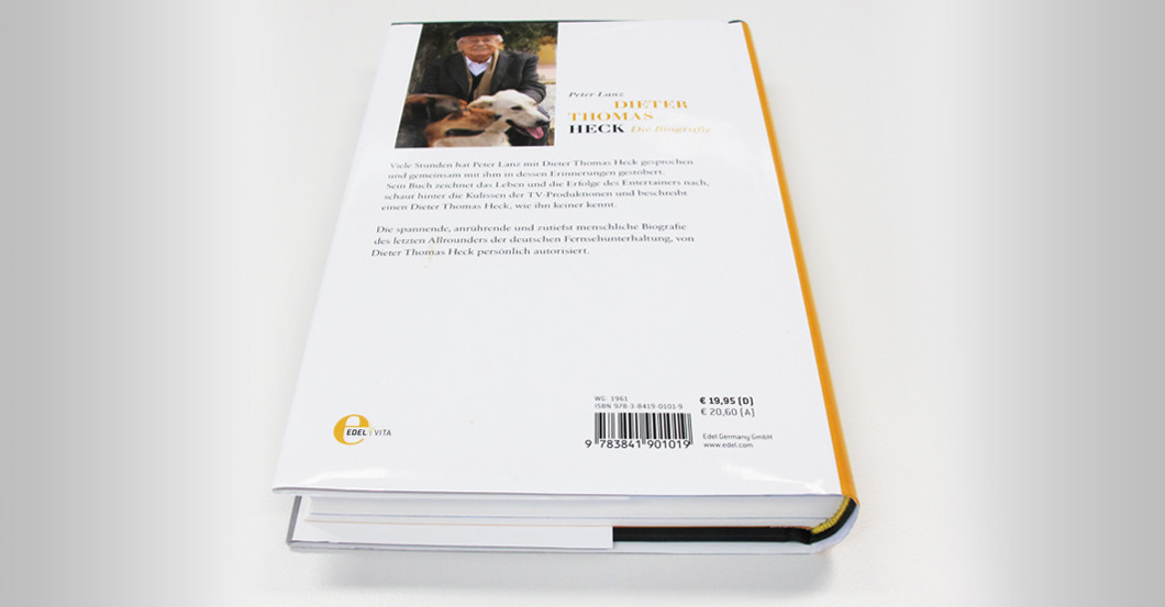 Heck signierte Biografie   Heck signierte Biografie