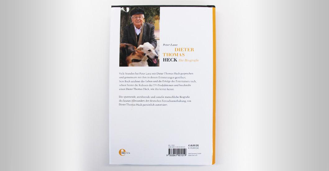 Heck signierte Biografie   Heck signierte Biografie