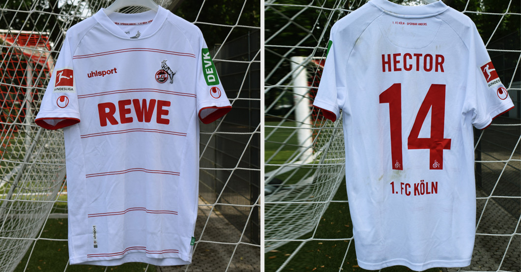 Hector matchworn Trikot   Hector matchworn Trikot