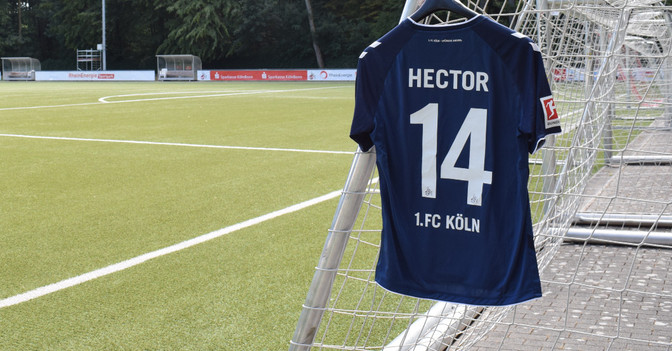 Hectors Matchworn Trikot   Hectors Matchworn Trikot