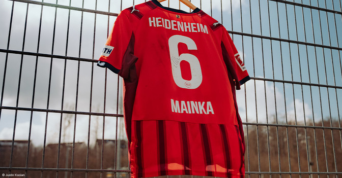  Heidenheim Mainka Trikot 
