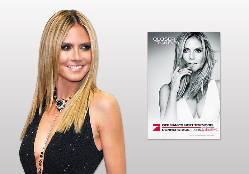  Heidi Klum Plakat 