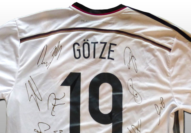  Heimtrikot Götze Flock 