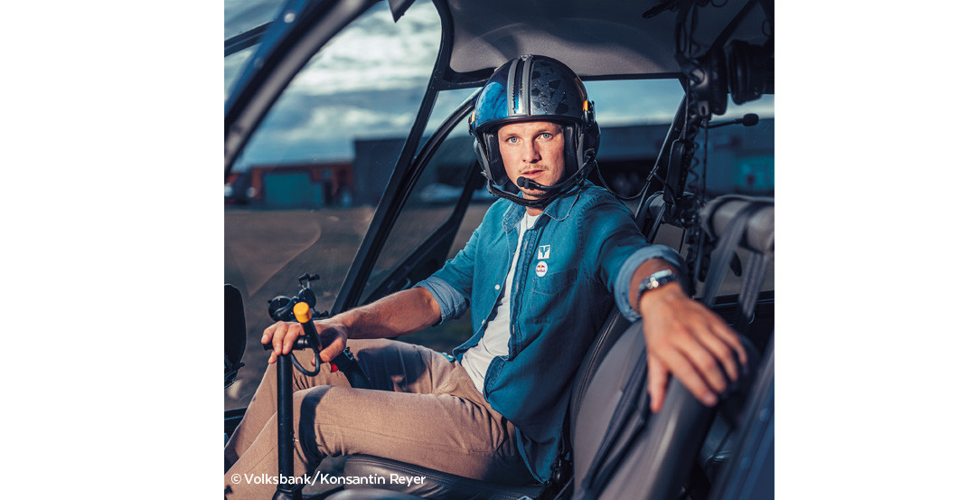 Helikopterflug Volksbank   Helikopterflug Volksbank