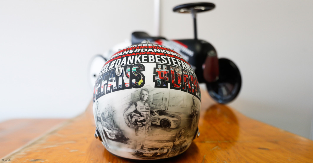  Helm und Bobbycar Audi 