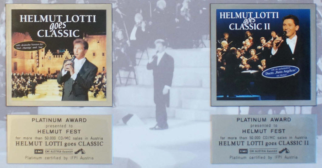 Helmut Lotti Platin Award   Helmut Lotti Platin Award