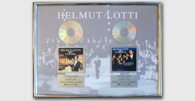 Helmut Lotti Platin Award   Helmut Lotti Platin Award