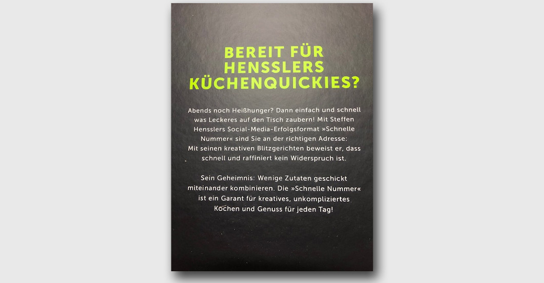  Henssler Schnelle Nummer 