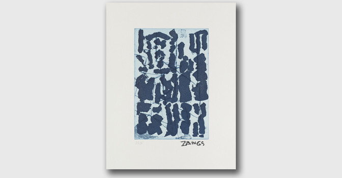  Herbert Zangs Grafik 
