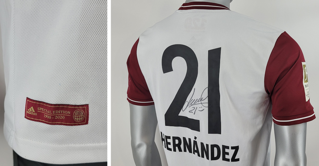 Hernandez FCB-Trikot    Hernandez FCB-Trikot