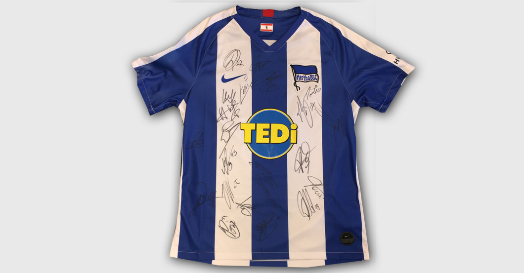 Hertha Team Signaturen   Hertha Team Signaturen