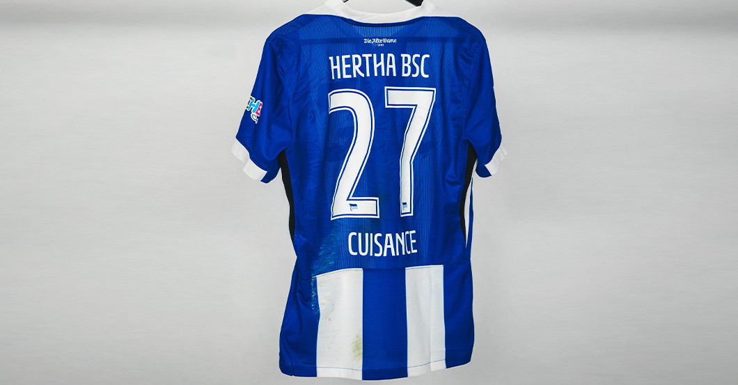 Hertha Trikot Cuisance   Hertha Trikot Cuisance