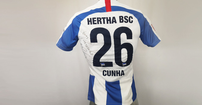  Hertha Trikot Cunha 