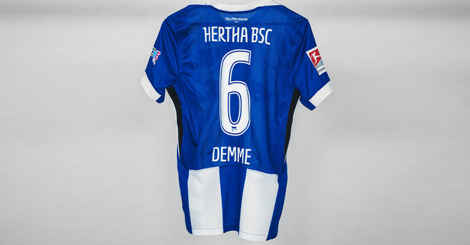 Hertha Trikot Demme   Hertha Trikot Demme