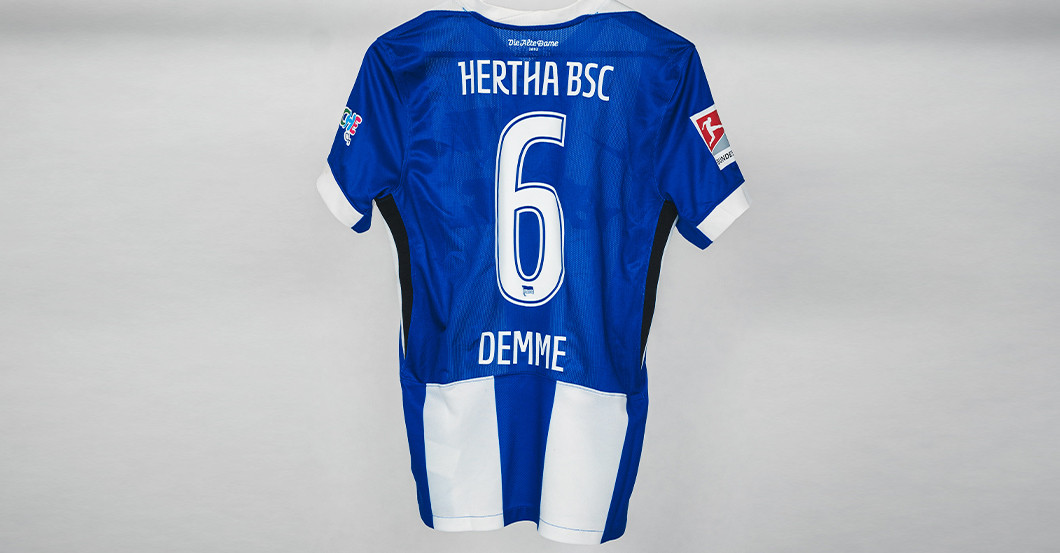 Hertha Trikot Demme   Hertha Trikot Demme
