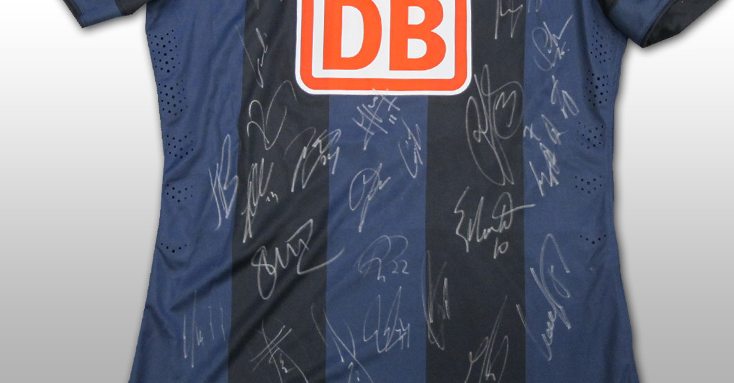  Hertha Trikot getragen 