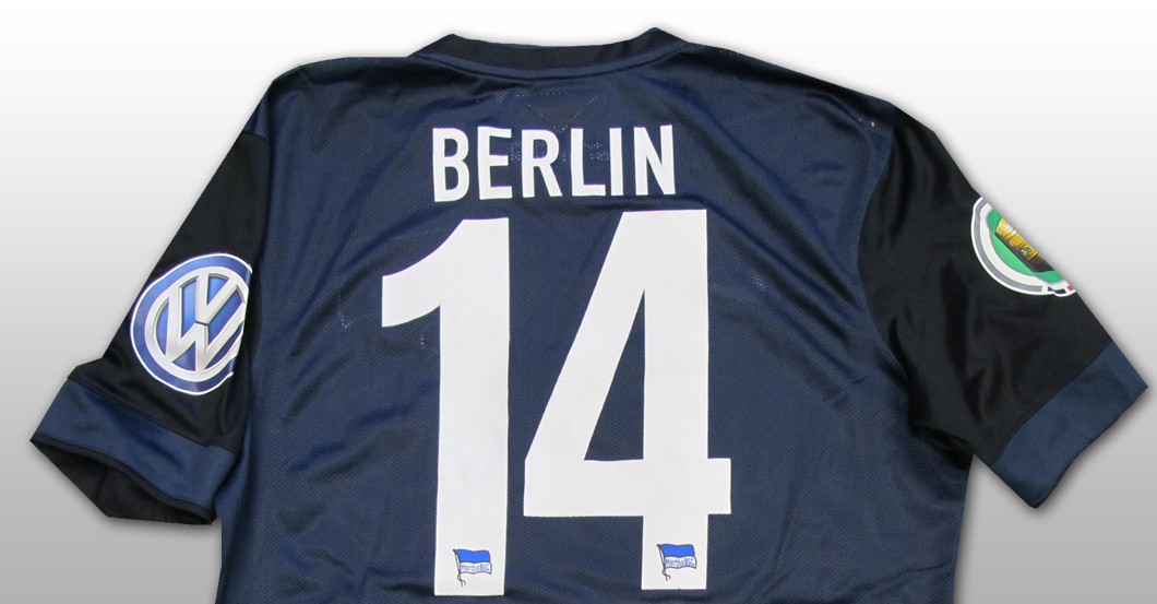  Hertha Trikot getragen 