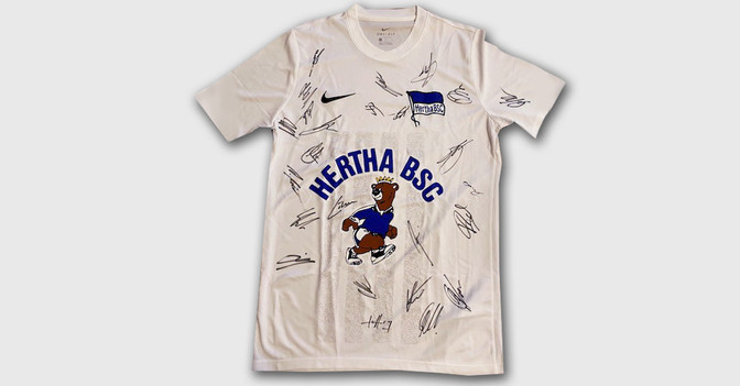  Hertha Trikot Mauerfall 