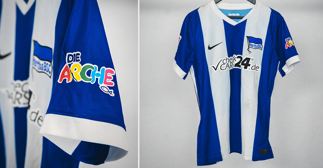 Hertha Trikot Scherhant   Hertha Trikot Scherhant