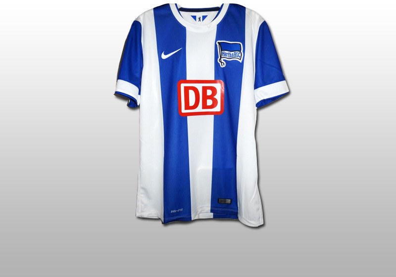  Hertha Trikot signiert 