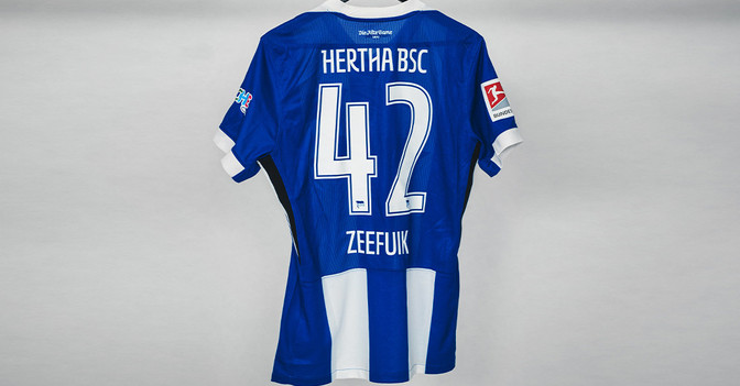 Hertha Trikot Zeefuik   Hertha Trikot Zeefuik