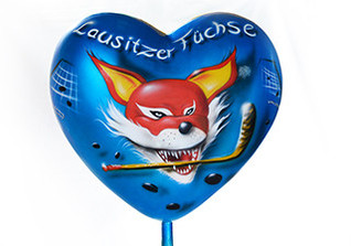  Herz Lausitzer Füchse 