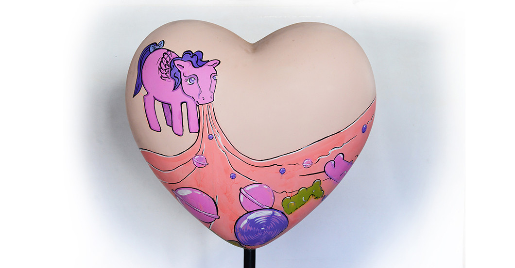  Herz von Chinagirl Tile 