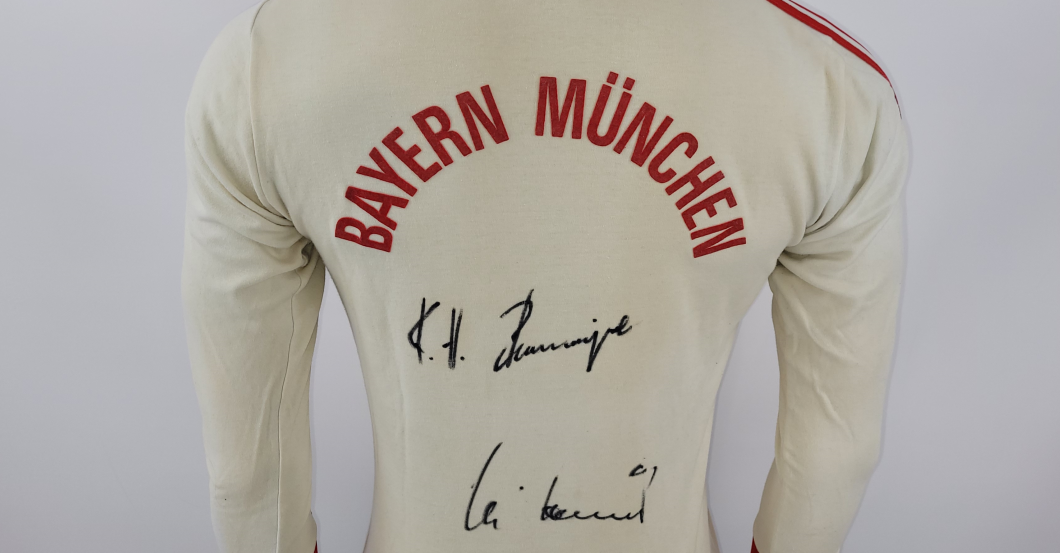  Hoeneß Rummenigge Trikot 