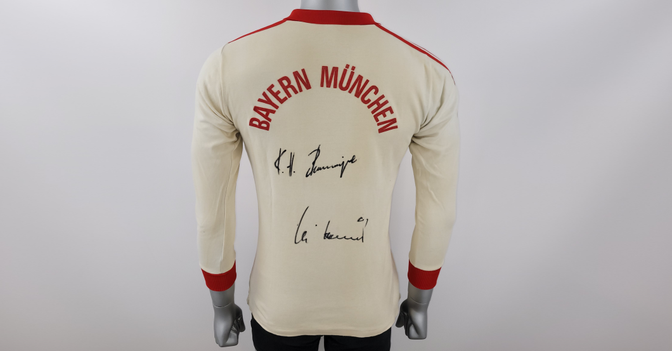  Hoeneß Rummenigge Trikot 
